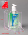 SMALL Hand Sanitizer Holder, FIXED Drip Tray
