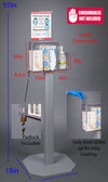 Theft Deterrent/Locking Respiratory Hygiene Station G