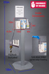 Theft Deterrent/Locking Respiratory Hygiene Station G