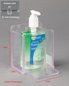SMALL Hand Sanitizer Holder, FIXED Drip Tray