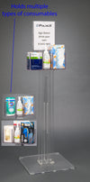 Respiratory Hygiene Station Q on Acrylic Stand